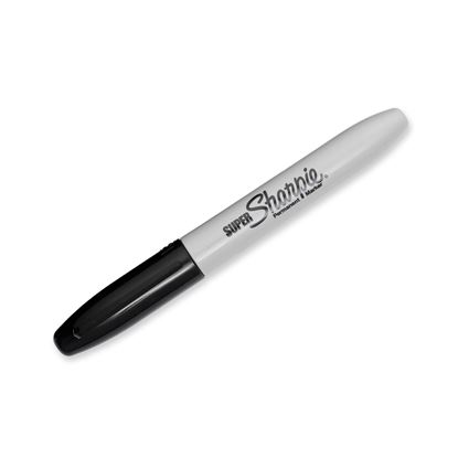 Picture of Sharpie Super Fine Point Permanent Marker Black 33101PP