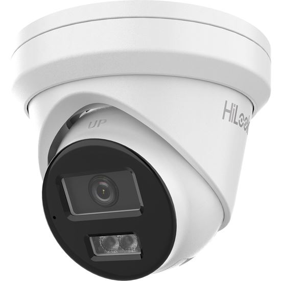 Picture of HILOOK 8MP IP POE Turret Camera with 2.8mm Fixed Lens. H265. Max IR