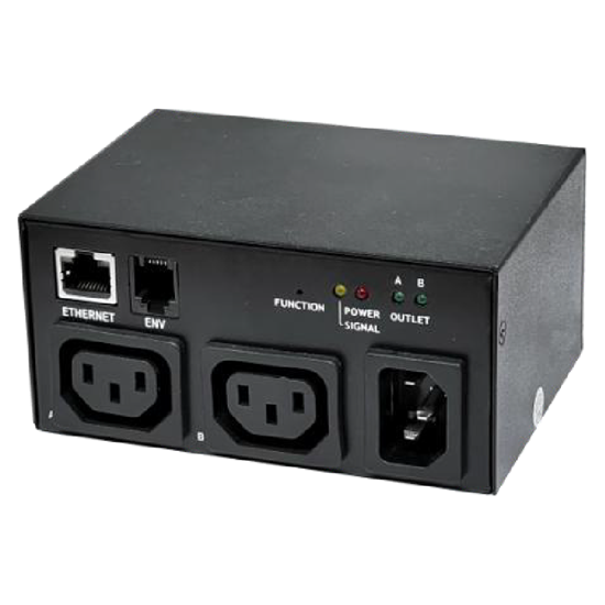 Picture of DYNAMIX 2 Port 10A Switched PDU Remote Individual Outlet Control.