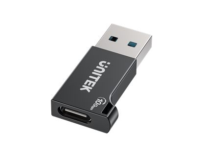 Picture of UNITEK 10Gbps USB-A to USB-C Adapter.