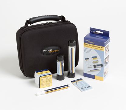 Picture of FLUKE Fibre Optic Cleaning Kit with Carry Case