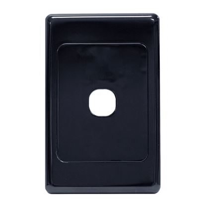 Picture of AMDEX Switch Plate ONLY. 1 Gang Wall Face Plate (Accepts Clipsal