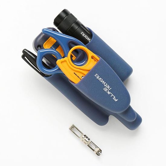 Picture of FLUKE NETWORKS IS60 Protool Kit. Includes: D914S, D-Snips, Cable