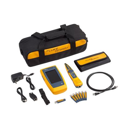 Picture of FLUKE NETWORKS LinkIQ Cable Network Tester Kit. Includes Intellitone