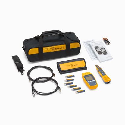 Picture of FLUKE NETWORKS MicroScanner PoE Kit Professional Cable Verifier.