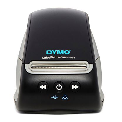 Picture of DYMO LabelWriter 550 Turbo Label Printer. Print up to 71  Labels per