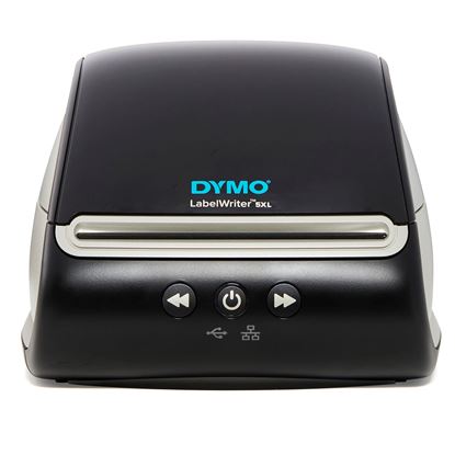 Picture of DYMO LabelWriter 5XL Label Printer. Print up to 53 Labels per Minute.