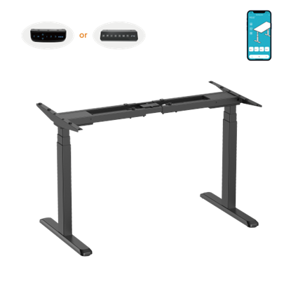 Picture of BRATECK Pro Smart Dual-Motor Sit Stand Desk with Intelligent APP