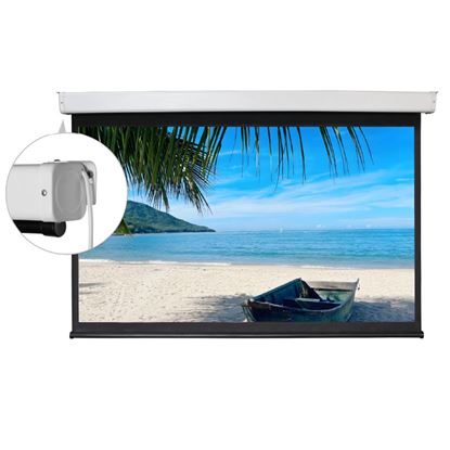 Picture of BRATECK 130" 16:9 Electric Projector Screen with Remote.