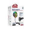 Picture of PROMATE RGB FM Transmitter with Handsfree & 30W PD & QC3.0 Ports