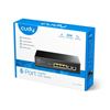 Picture of CUDY 6-Port Gigabit Unmanaged PoE+ 65W Desktop Switch in Metal Case.