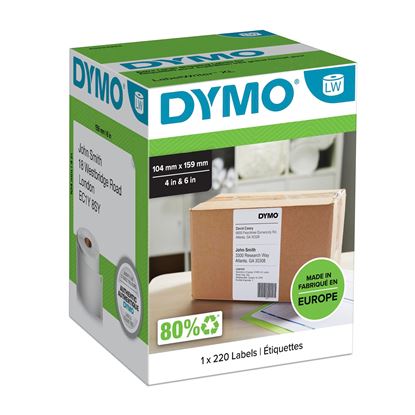 Picture of DYMO Genuine LabelWriter High Capacity Shipping Labels. 104mm