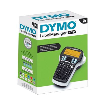 Picture of DYMO LabelManager 420P Portable Labeller, 7 font sizes, 8 font