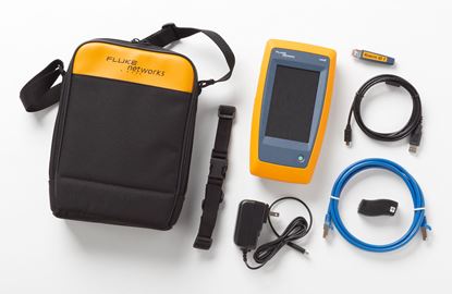 Picture of FLUKE NETWORKS LIQ-200 Duo, Cable and Network Tester. Includes LinkIQ