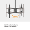 Picture of BRATECK 50"-100"' Ceiling Mount Heavy-Duty Bracket for Large TVs