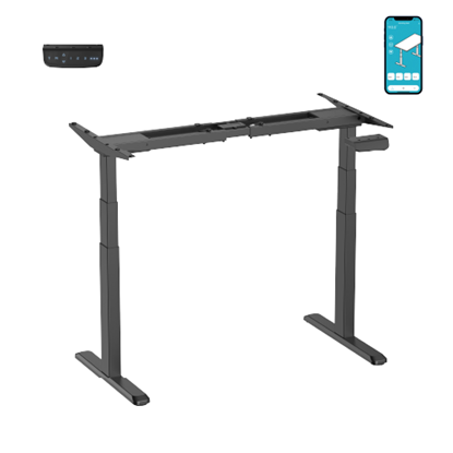 Picture of BRATECK Pro Smart Dual-Motor Sit Stand Desk with Intelligent APP