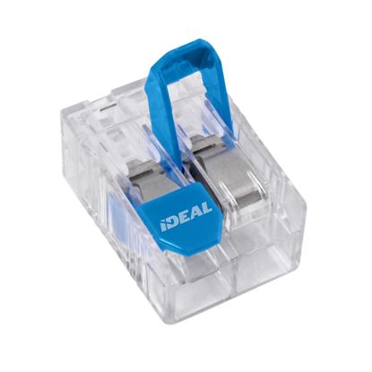 Picture of IDEAL INDUSTRIES 30A 2 Port Wire Connector Lever. 40pc Jar.