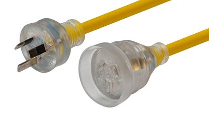 Picture of DYNAMIX 25M 240v Heavy Duty Power Extension Lead (3 Core 1.0mm)