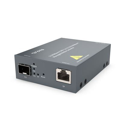 Picture of CTS SFP+ 10G Managed Standalone Media Converter. 1G/10G Fiber to
