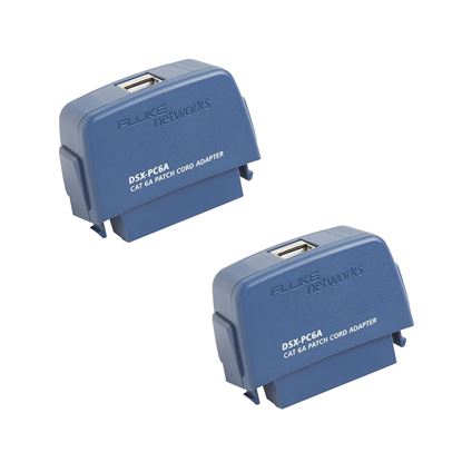 Picture of FLUKE NETWORKS Patch Cord Test Adapter. Set of DSX Cat6A Adapters