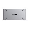 Picture of UNITEK USB-C 10Gbps HDMI Split Screen KVM Switch. Data Intercopy.