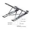 Picture of UNITEK 7-in-1 Multi-Port Foldable Laptop Stand with Docking Station