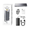 Picture of CUDY 13-in-1 Multi-port 10Gbps Slim USB-C Dual 4k Docking Station with