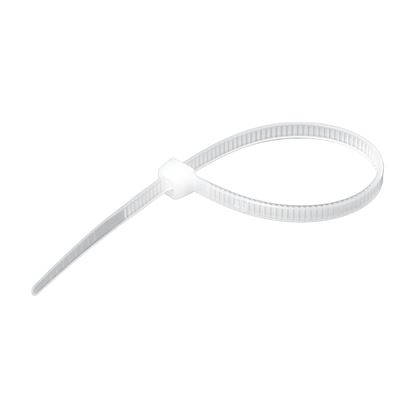 Picture of DYNAMIX 7.6 x 450mm Natural Cable Ties. Pack of 50. 540N/55.1kgs