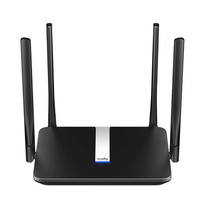 Picture of CUDY 4G LTE AC1200 Dual-Band Wi-Fi Router with 1x Nano SIM Slot.
