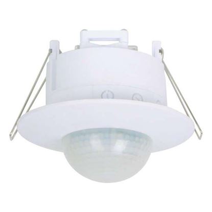 Picture of HOUSEWATCH Infrared Motion Sensor Recessed 76mm Diameter Cut Out. 360