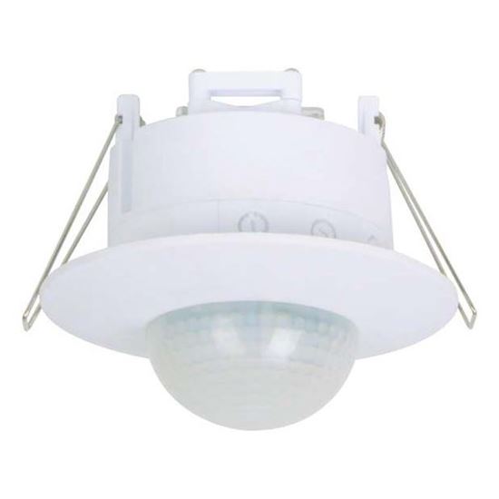 Picture of HOUSEWATCH Infrared Motion Sensor Recessed 76mm Diameter Cut Out. 360