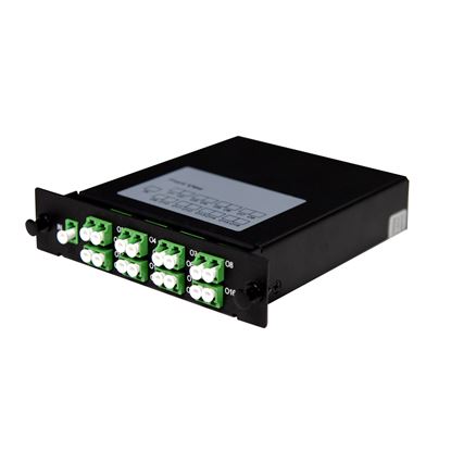 Picture of DYNAMIX PLC FibreOptic 1:16 LC/APC Splitter Cassette Module.