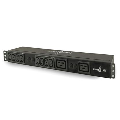 Picture of POWERSHIELD 10-Port 1RU Horizontal Power Rail with Hardwired Input