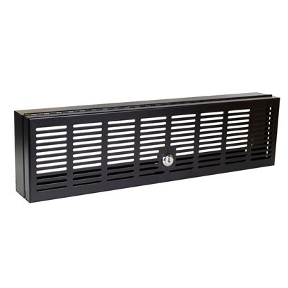 Picture of DYNAMIX 3RU 19' Server Security Lock. Fully Enclosed Top, Bottom, &