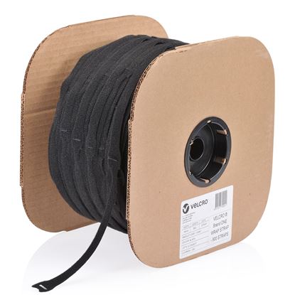 Picture of VELCRO One-Wrap 19mm x 200mm Pre-sized Ties. 900 Ties per Roll.