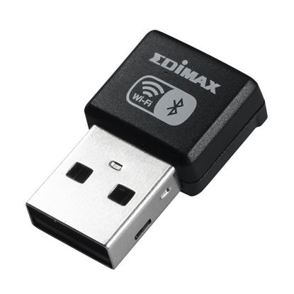Picture of EDIMAX 2-in-1 Dual-Band Wi-Fi 6 AX900 & Bluetooth 5.3 USB Adapter.
