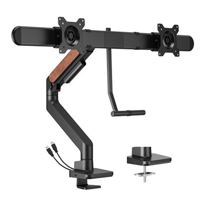 Picture of BRATECK 17"-32" Gas Spring Dual Monitor Arm.