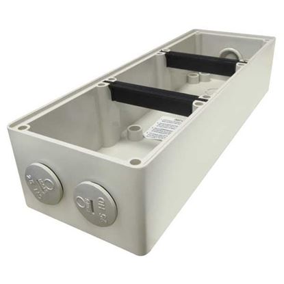 Picture of TRADESAVE Mounting Base 3 Gang IP66, Stainless Steel Cover