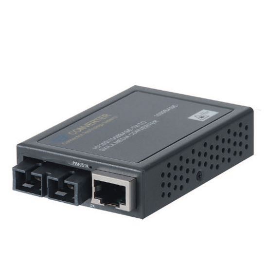 Picture of CTS Gigabit RJ45 to SC Single-Mode Fibre Media Converter. 30km.