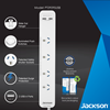 Picture of 4 Way Surge Protected Powerboard 2x USB-A Fast