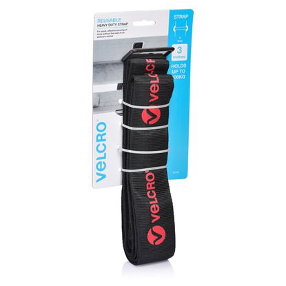 Picture of VELCRO Heavy Duty 3m x 50mm Tie Down Strap. Secure & Hold up to
