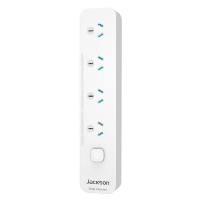 Picture of Master Switched 4 Way Surge Protected Powerboard