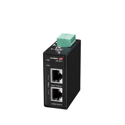 Picture of EDIMAX Industrial 2.5 Gigabit PoE+ 30W Power Injector.