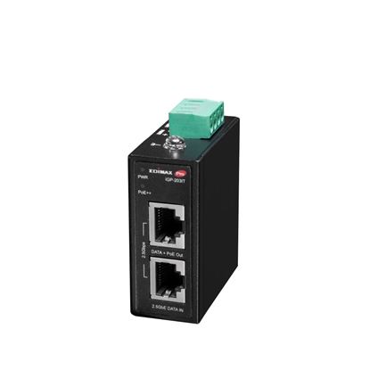Picture of EDIMAX Industrial 2.5 Gigabit PoE++ 90W Power Injector.