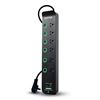 Picture of Raptor Individually Switched 6 Way Surge Protected Powerboard