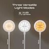 Picture of PROMATE Flexible Gooseneck LED Desk Lamp with Ring Light Vanity Mirror