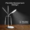 Picture of PROMATE Flexible Gooseneck LED Desk Lamp with Ring Light Vanity Mirror