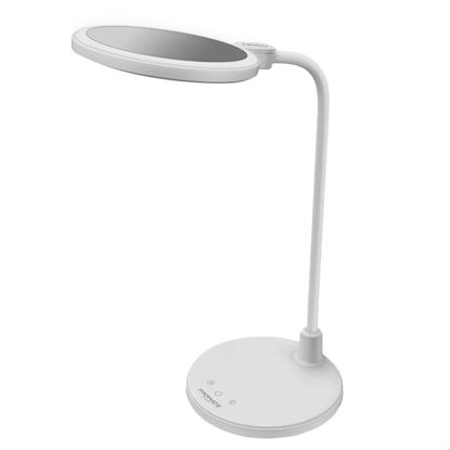 Picture of PROMATE Flexible Gooseneck LED Desk Lamp with Ring Light Vanity Mirror