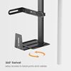 Picture of BRATECK Multifunctional Under-Desk Wall Adjustable CPU Holder.