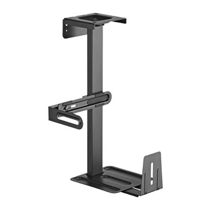Picture of BRATECK Multifunctional Under-Desk Wall Adjustable CPU Holder.